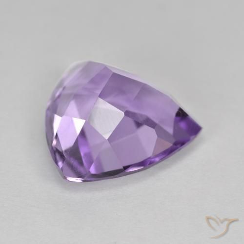 Améthyste Violet moyen naturelle Trillion, 2.69 ct, VS