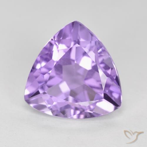 2.93ct Naturel Violet moyen Améthyste, Trillion, VS