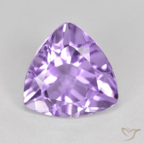 2.86ct Naturel Violet moyen Améthyste, Trillion, VS