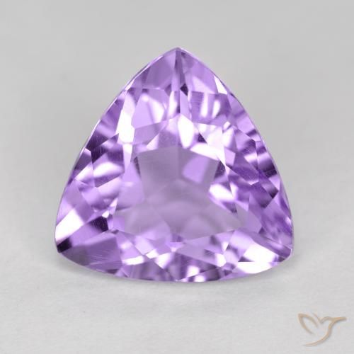 2.81ct Naturel Violet moyen Améthyste, Trillion, VS
