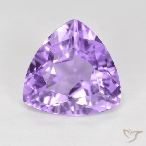 2.86ct Naturel Violet moyen Améthyste, Trillion, VS