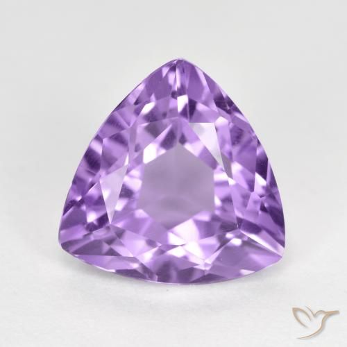 3.01ct Naturel Violet moyen Améthyste, Trillion, VS