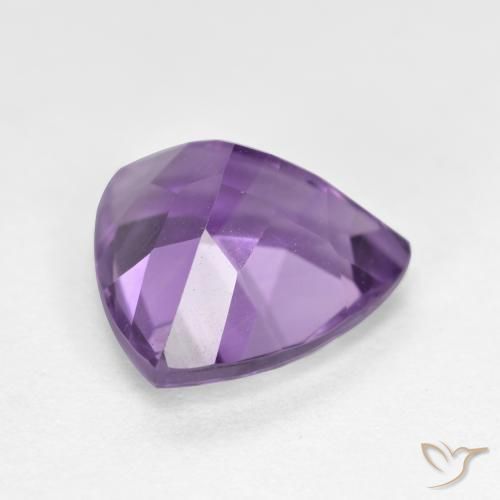 Améthyste Violet foncé naturelle Trillion, 2.78 ct, VS-SI