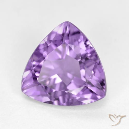 Améthyste Violet foncé naturelle Trillion, 2.81 ct, VS