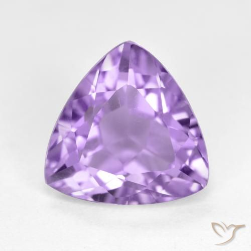 3.04ct Naturel Violet foncé Améthyste, Trillion, VS