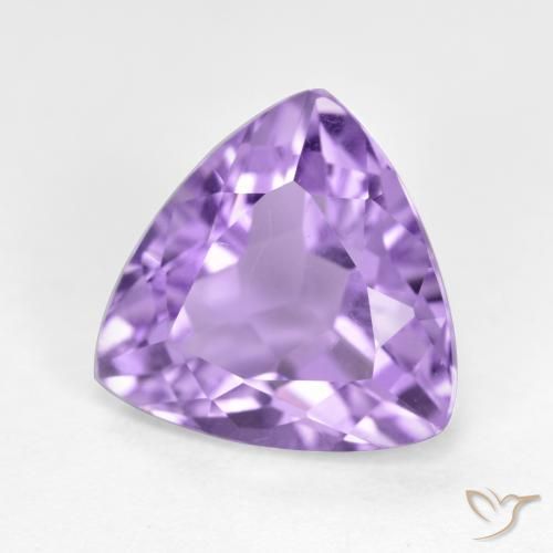 Améthyste Violet foncé naturelle Trillion, 3.04 ct, VS