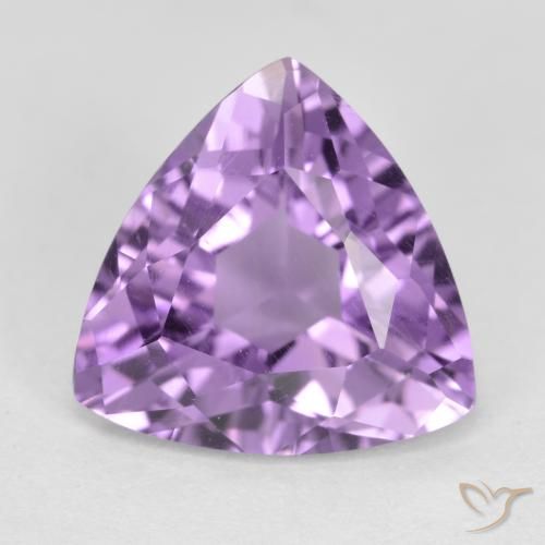 2.67ct Naturel Violet Iris Améthyste, Trillion, VS