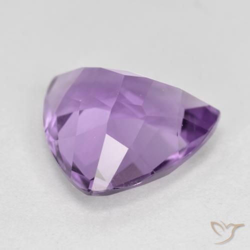 Améthyste Violet Iris naturelle Trillion, 2.67 ct, VS