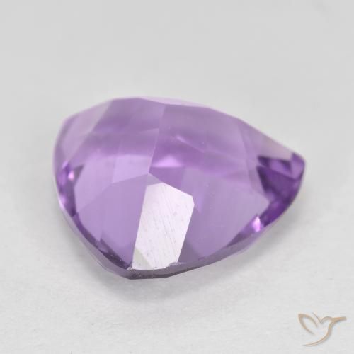 Améthyste Violet moyen naturelle Trillion, 2.86 ct, VS