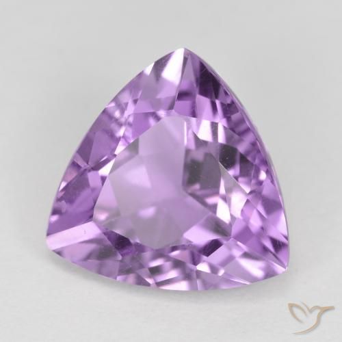 Améthyste Violet Rosâtre naturelle Trillion, 2.70 ct, VS