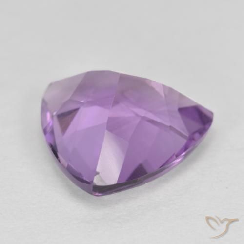Améthyste Violet Rosâtre naturelle Trillion, 2.70 ct, VS