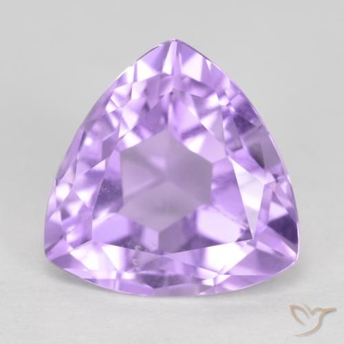 3.09ct Naturel Violet Iris Améthyste, Trillion, VS