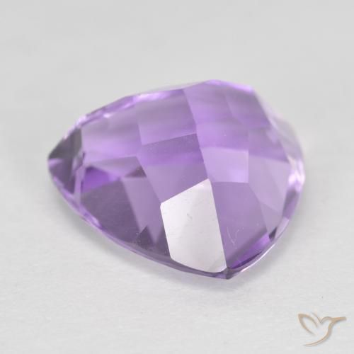 Améthyste Violet Iris naturelle Trillion, 3.09 ct, VS