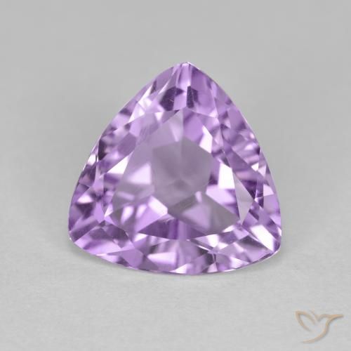 2.78ct Naturel Violet moyen Améthyste, Trillion, VS