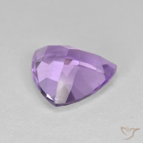 Améthyste Violet moyen naturelle Trillion, 2.78 ct, VS