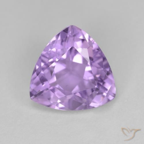 2.90ct Naturel Violet moyen Améthyste, Trillion, VS