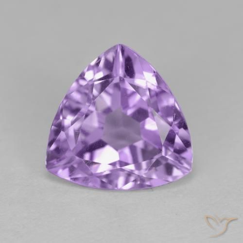 2.91ct Naturel Violet foncé Améthyste, Trillion, VS