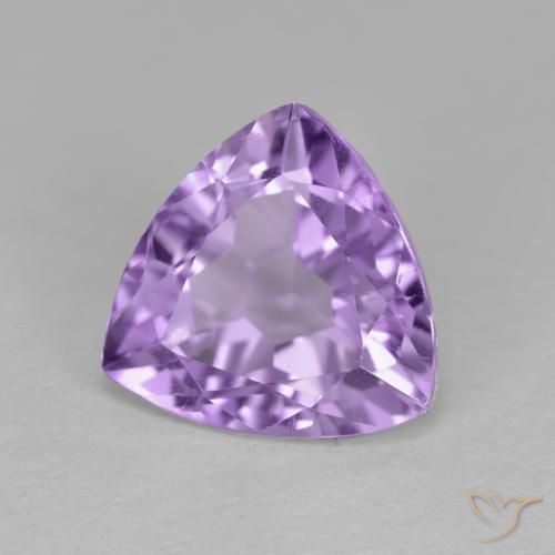 Améthyste Violet foncé naturelle Trillion, 2.91 ct, VS