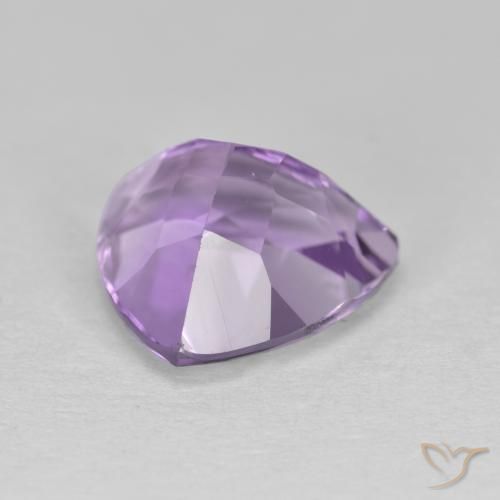 Améthyste Violet Rosâtre naturelle Trillion, 3.02 ct, VS