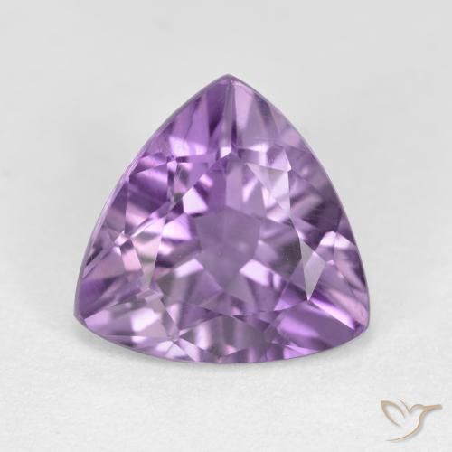2.51ct Naturel Violet Iris Améthyste, Trillion, VS