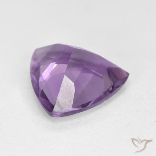 Améthyste Violet Iris naturelle Trillion, 2.51 ct, VS