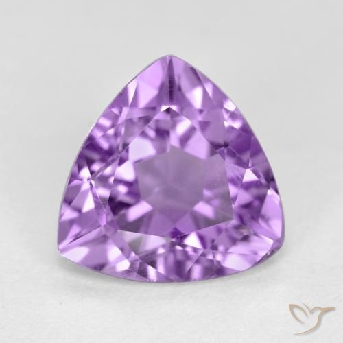 2.74ct Naturel Violet moyen Améthyste, Trillion, VS