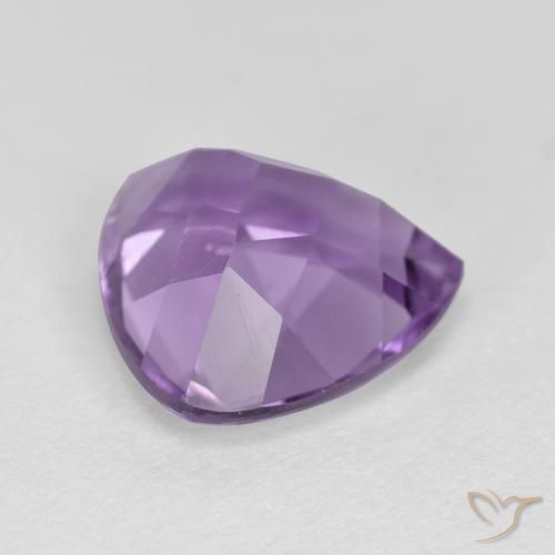Améthyste Violet moyen naturelle Trillion, 2.91 ct, VS