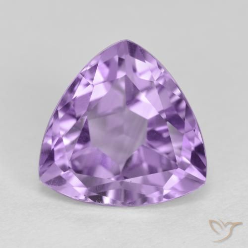 3.12ct Naturel Violet iris profond Améthyste, Trillion, VS