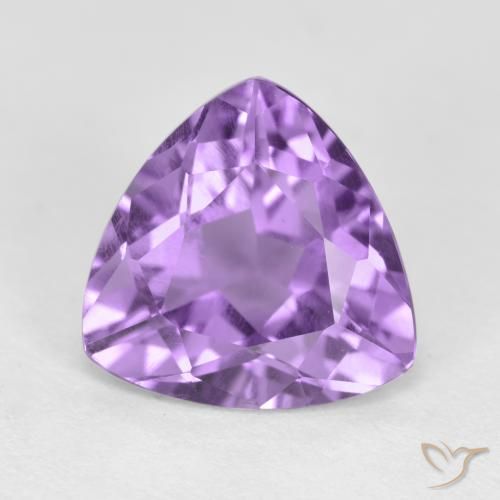 2.74ct Naturel Violet moyen Améthyste, Trillion, VS