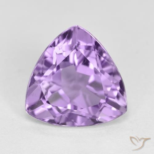 Améthyste Violet foncé naturelle Trillion, 2.98 ct, VS