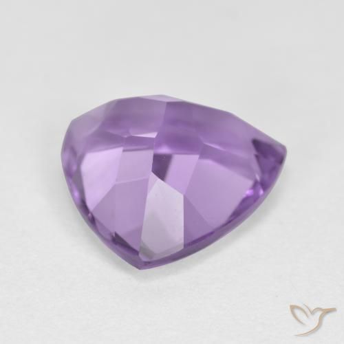 Améthyste Violet foncé naturelle Trillion, 2.98 ct, VS