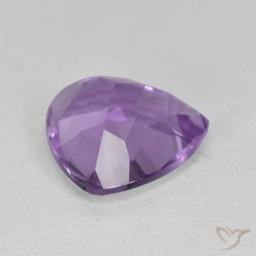 Améthyste Violet moyen naturelle Trillion, 2.65 ct, VS