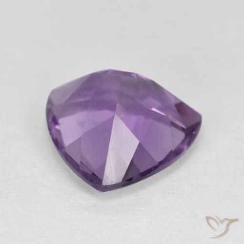 Améthyste Violet violacé naturelle Trillion, 2.83 ct, VS