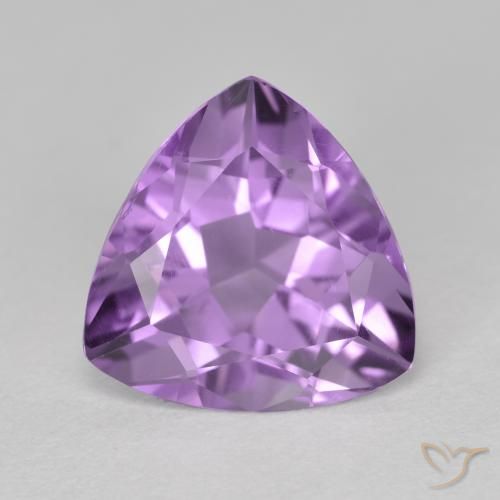 2.65ct Naturel Pourpre violacé profond Améthyste, Trillion, VS