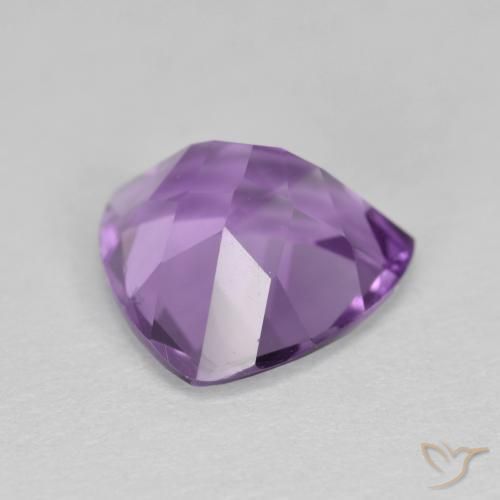 Améthyste Pourpre violacé profond naturelle Trillion, 2.65 ct, VS