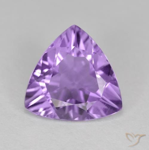 2.30ct Naturel Violet Rosâtre Améthyste, Trillion, VS