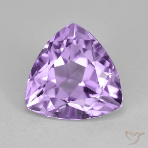 3.06ct Naturel Violet moyen Améthyste, Trillion, VS