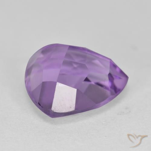 Améthyste Violet moyen naturelle Trillion, 3.10 ct, VS