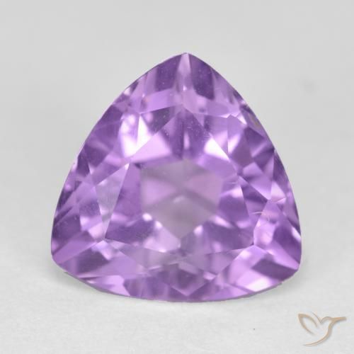 3.00ct Naturel Violet Rosâtre Améthyste, Trillion, VS