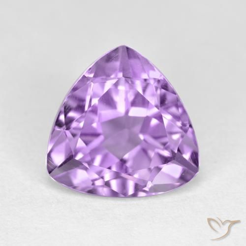 2.92ct Naturel Violet Rosâtre Améthyste, Trillion, VS