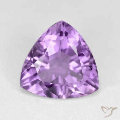 2.78ct Naturel Violet Rosâtre Améthyste, Trillion, VS