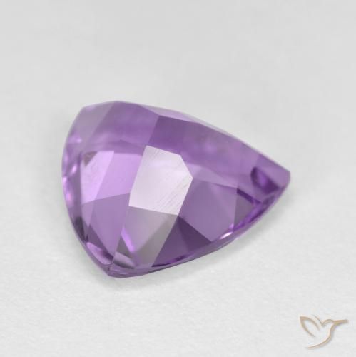 Améthyste Violet Rosâtre naturelle Trillion, 2.78 ct, VS