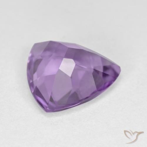 Améthyste Violet moyen naturelle Trillion, 2.67 ct, VS