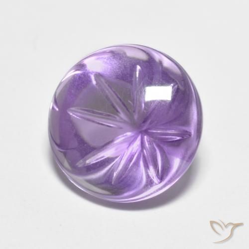 Améthyste Violet moyen naturelle Tour, 4.82 ct, Transparent