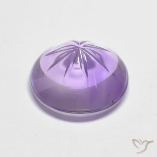 Améthyste Violet moyen naturelle Tour, 4.82 ct, Transparent
