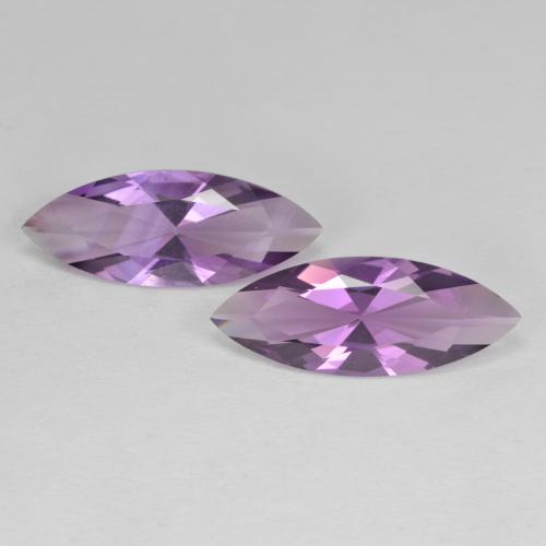 Achetez naturel 5.59ct Pourpre moyen-foncé Améthyste gems, Marquise, En provenance Brésil chez GemSelect. En stock, livraison internationale!