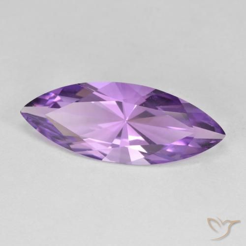 Améthyste Violet foncé naturelle Marquise, 2.94 ct, VVS-VS