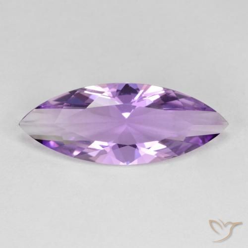 Améthyste Violet moyen naturelle Marquise, 2.61 ct, VVS-VS