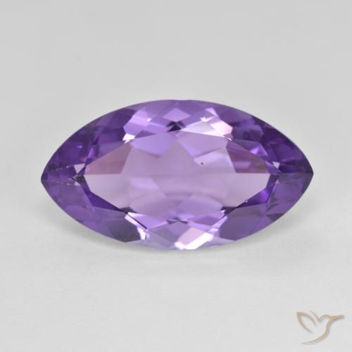6.50ct Naturel Violet moyen Améthyste, Marquise, VS