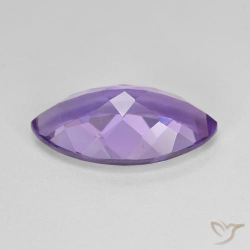 Améthyste Violet moyen naturelle Marquise, 6.50 ct, VS